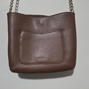 Nine West Dark Brown Shoulder Bag